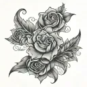 Serenity Prayer tattoo design idea