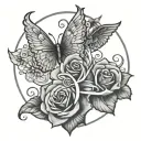 Serenity Prayer tattoo design idea