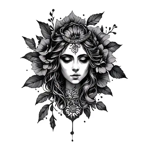 patience . silence. trust tattoo design idea