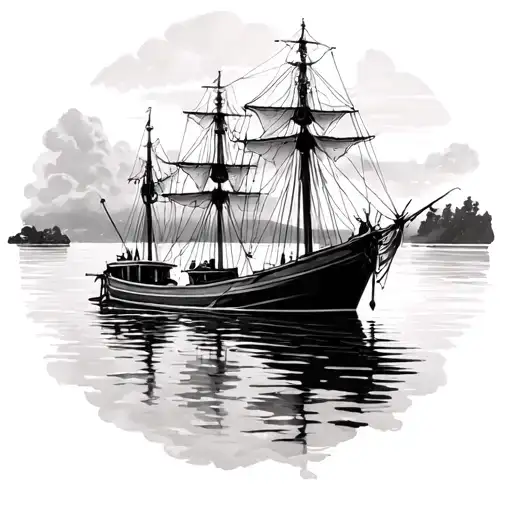 Carry The Boats tattoo design idea