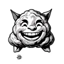 dumpling with a smile tattoo design idea