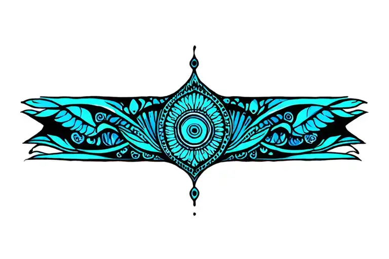 Indian culture tattoo design idea