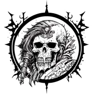 warhammer 40K tattoo design idea