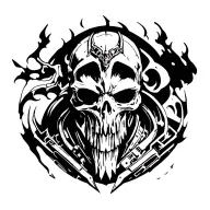 warhammer 40K tattoo design idea