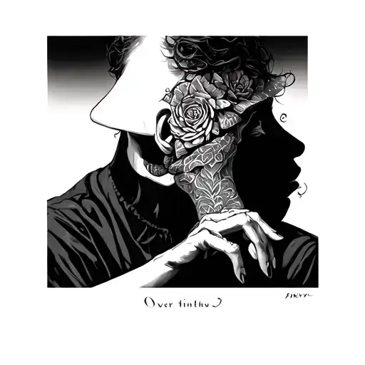 overthinking tattoo design idea