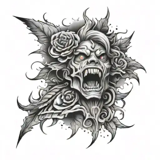Freeze tattoo design idea