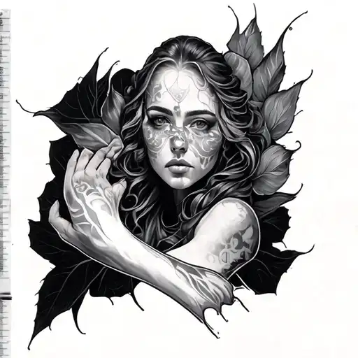 wrap around outer forearm and inner forearm going up to about an inch away from the elbow. tattoo design idea