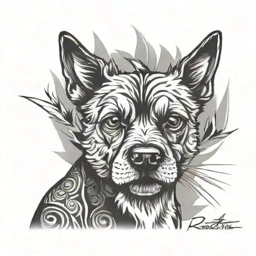 SCOTTY tattoo design idea