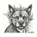 SCOTTY tattoo design idea