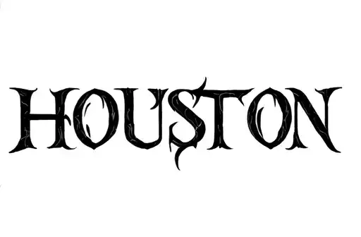 "HOUSTON " tattoo design idea