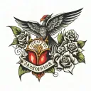 Joshua 1:9 tattoo design idea