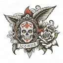 Joshua 1:9 tattoo design idea