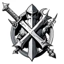 Knights Templar tattoo design idea