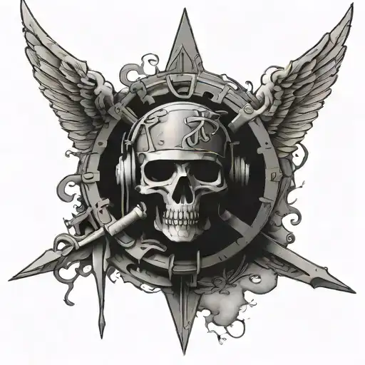 if you want peace, prepare for war tattoo design idea