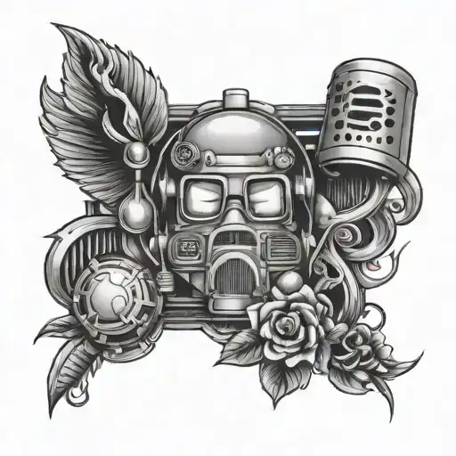 Hvac tattoo design idea