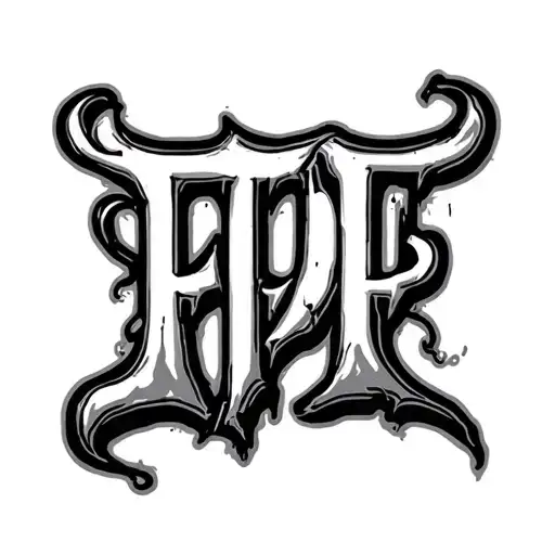 FTP inscription in $uicideboy$ tattoo design idea