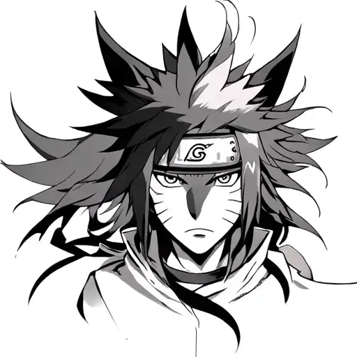 minato Luna I with kurama and Naruto tattoo design idea