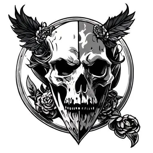 Anglo Saxon tattoo design idea