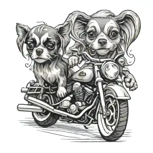 kids and Harley's tattoo design idea