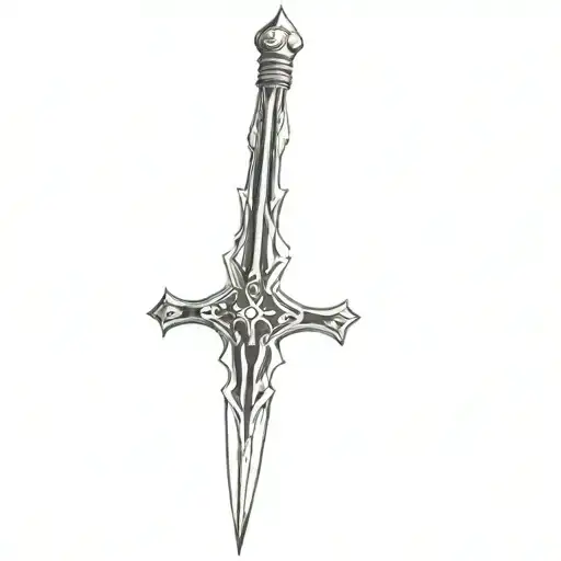 Sword art online tattoo design idea