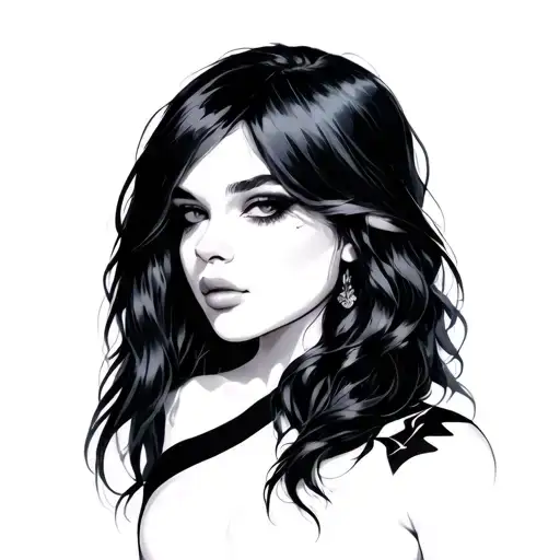 Femboy tattoo design idea