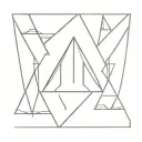 BTS Symbol: In the center of the tattoo place the two vertical trapeziums (representing open doors), one next to the other. tattoo design idea