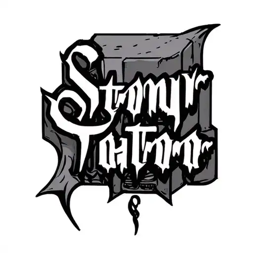 "Stormyr" Abc Blocks tattoo design idea