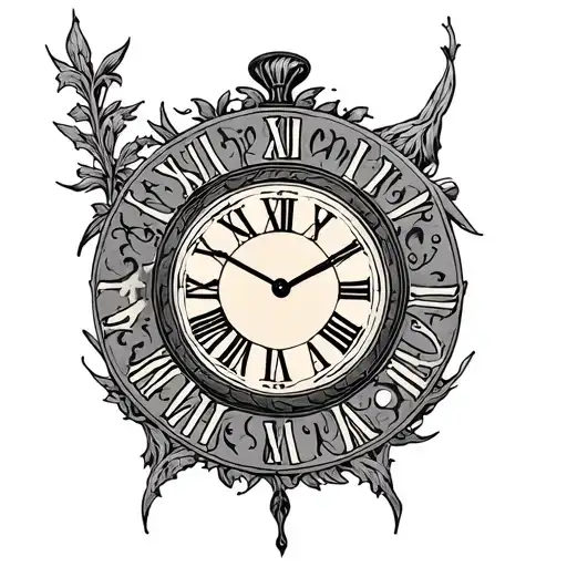 Task: to combine a counter (as an option counts the year in Roman numerals MCMLXXXI) and two inscriptions Roman date of  tattoo design idea