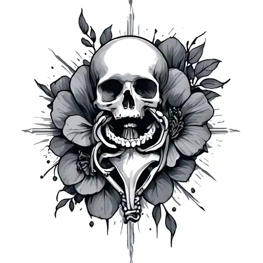 Abortion tattoo design idea