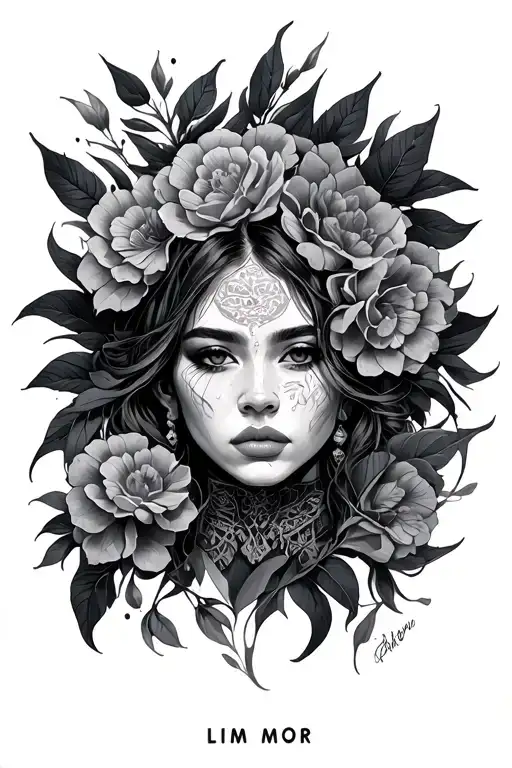 LIM MOR tattoo design idea