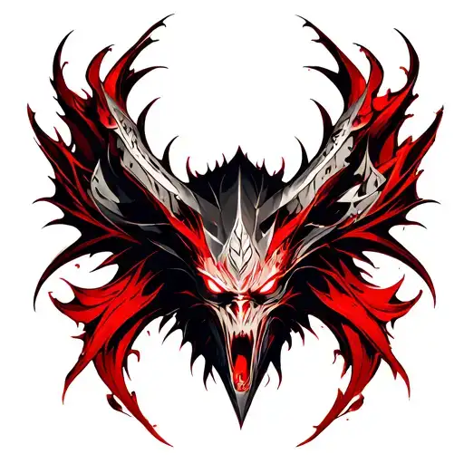 belial tattoo design idea