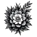 Border tattoo design idea