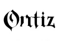 "Ortiz " tattoo design idea