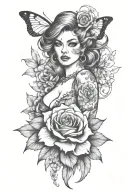 bbc slut tattoo design idea