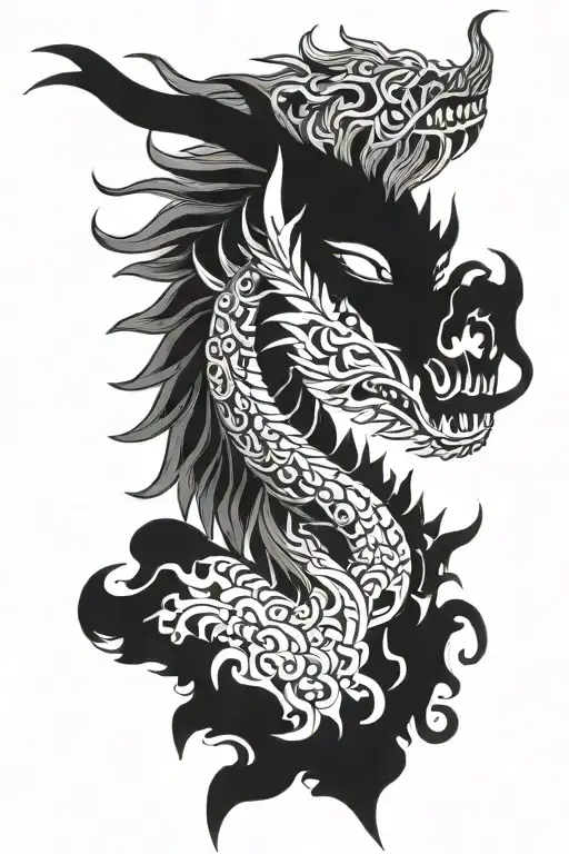 Kirin tattoo design idea