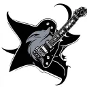 rockstar tattoo design idea