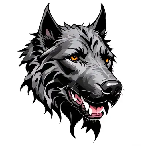 Cerberus tattoo design idea