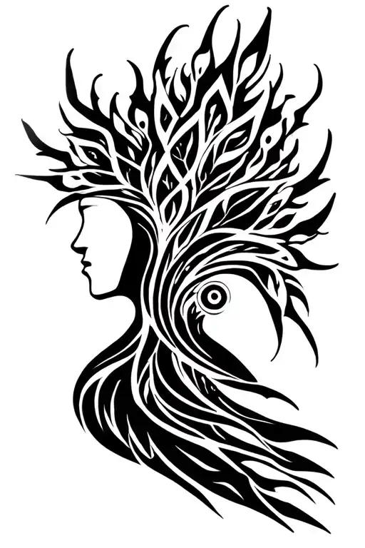 fate human nature tattoo design idea