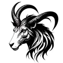 Capricorn Leo Aquarius aries zodiac tribal tattoo tattoo design idea