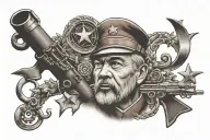 Communist tattoo design idea