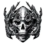 sandevistan implant from cyberpunk edgerunners tattoo design idea