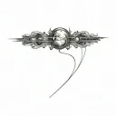 Cover Up Space tattoo design idea