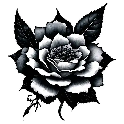 Stick And Poke tattoo design idea