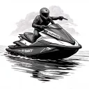 Jet ski tattoo design idea