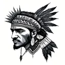 Mapuche tattoo design idea