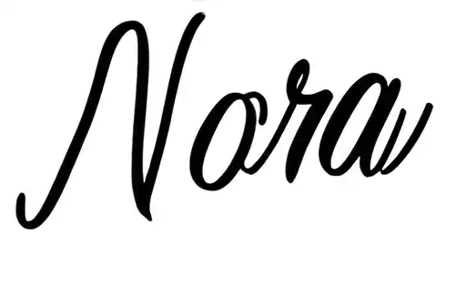 "Nora" tattoo design idea