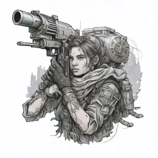metro exodus anna tattoo design idea
