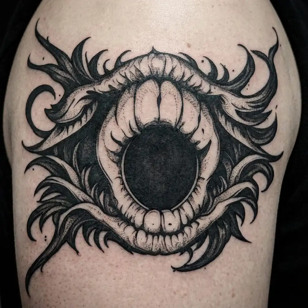 Butthole tattoo design idea