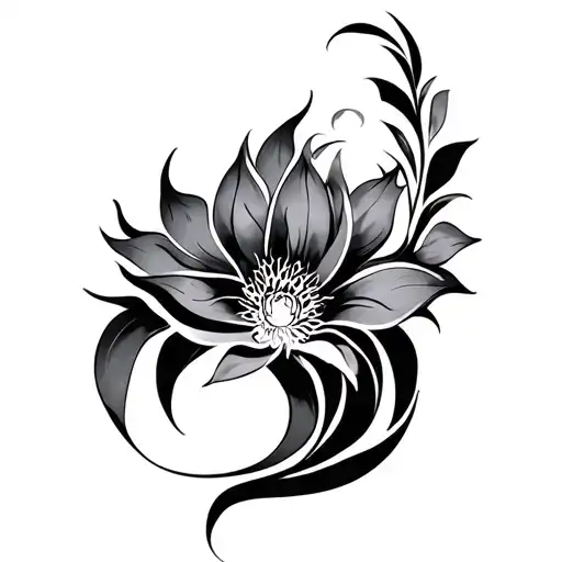 Sanskrit Breathe tattoo design idea