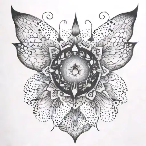 the end of the old and the beginning of something new tattoo design idea